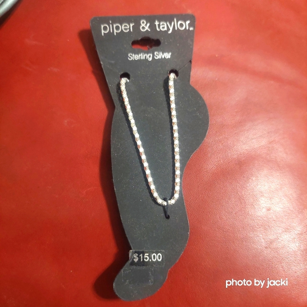 NEW Sterling Silver Anklet